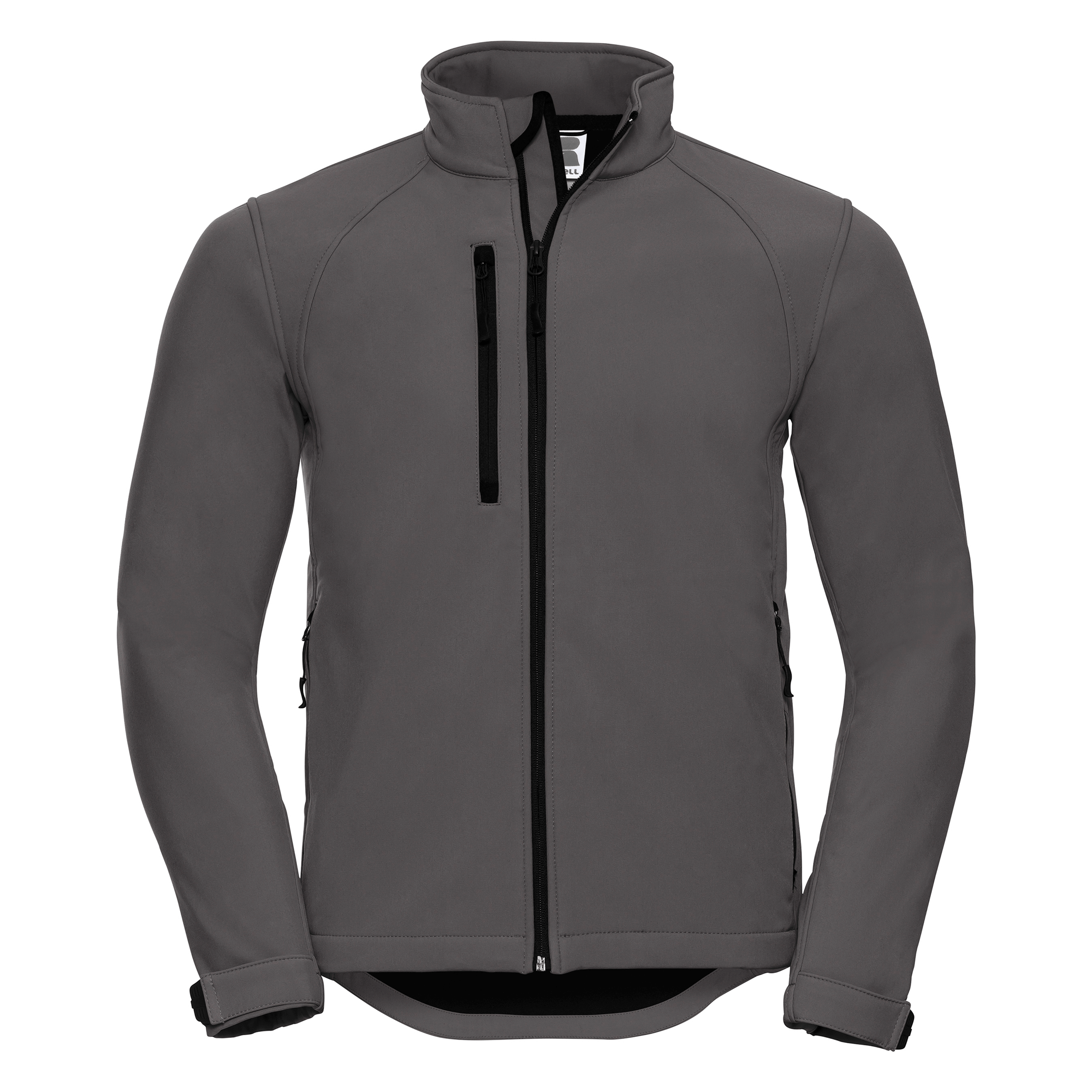 Russell Softshell Jacke in Titanium