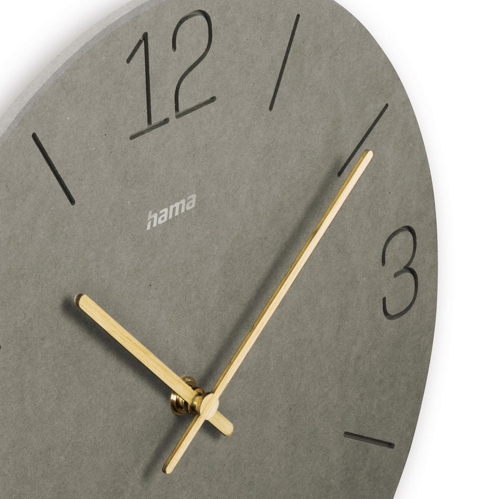 Wanduhr Hama Crete in Grau, Ansicht 5