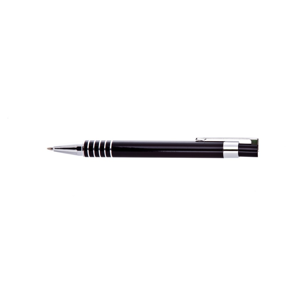 Schreibset, Kugelschreiber und Druckbleistift in Schwarz, Ansicht 3
