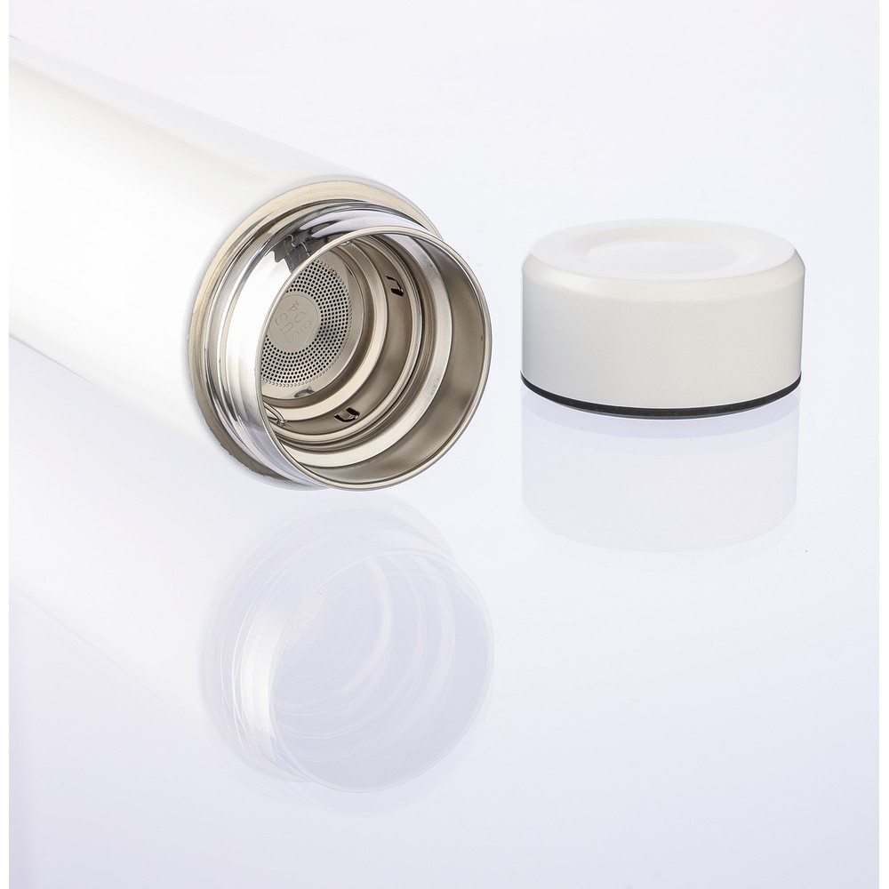 Thermosflasche 425 ml in Weiß, Ansicht 5
