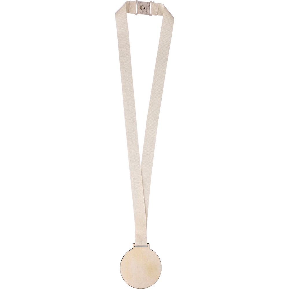 Medaille aus Holz in Braun, Ansicht 9
