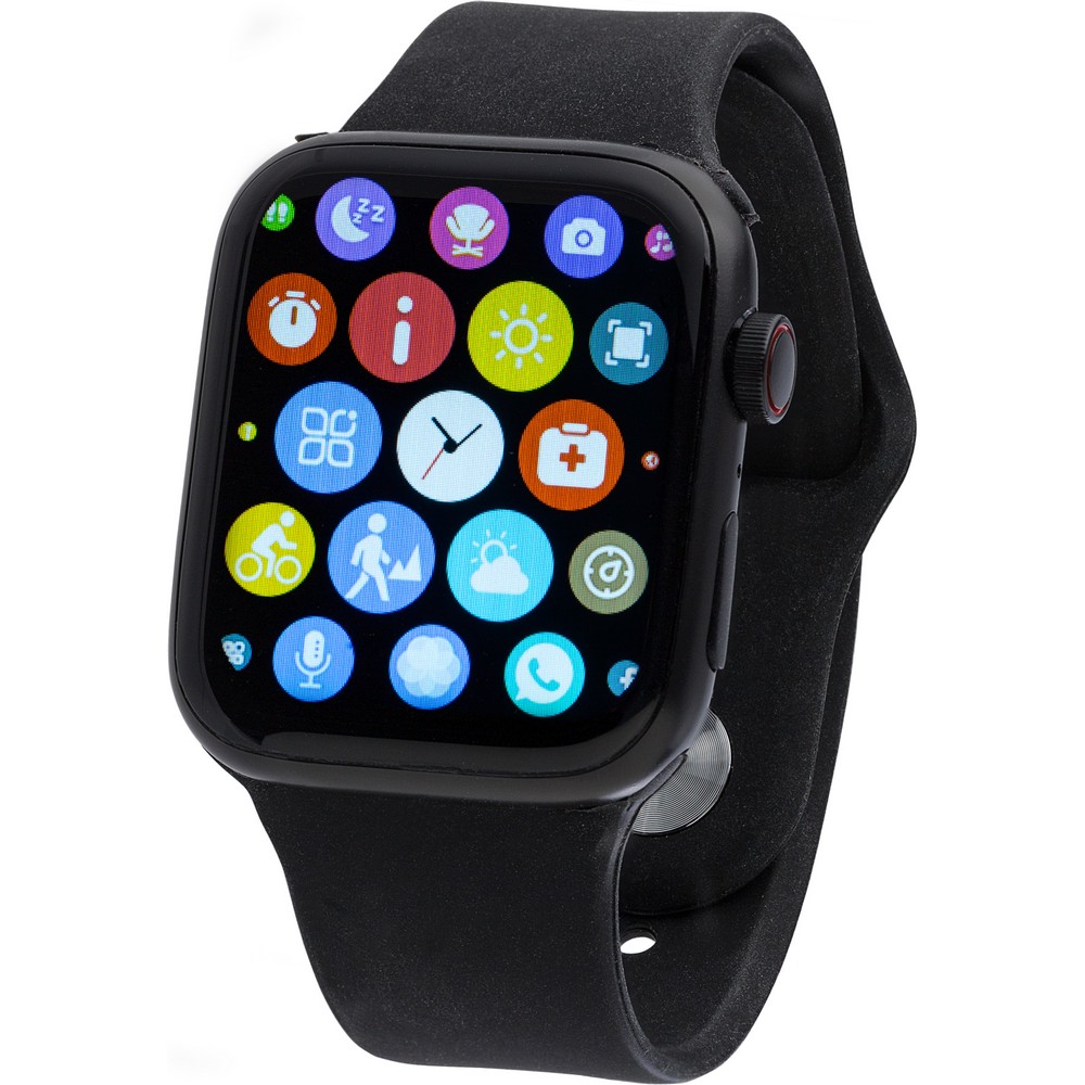 Aktivitätstracker, wireless Multifunktionsuhr in Schwarz