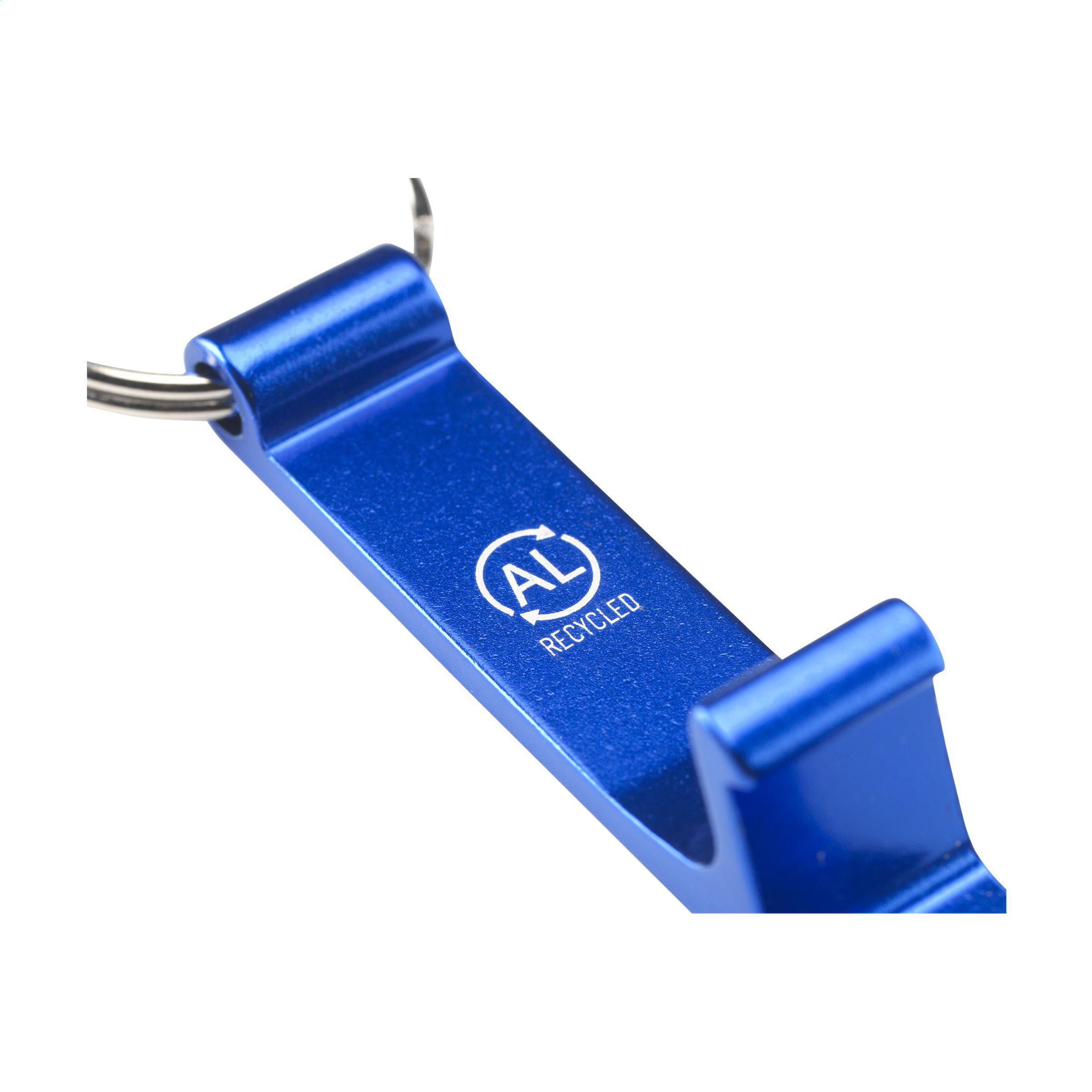 Alu Opener Phone Stand GRS Recycled Schlüsselanhänger
