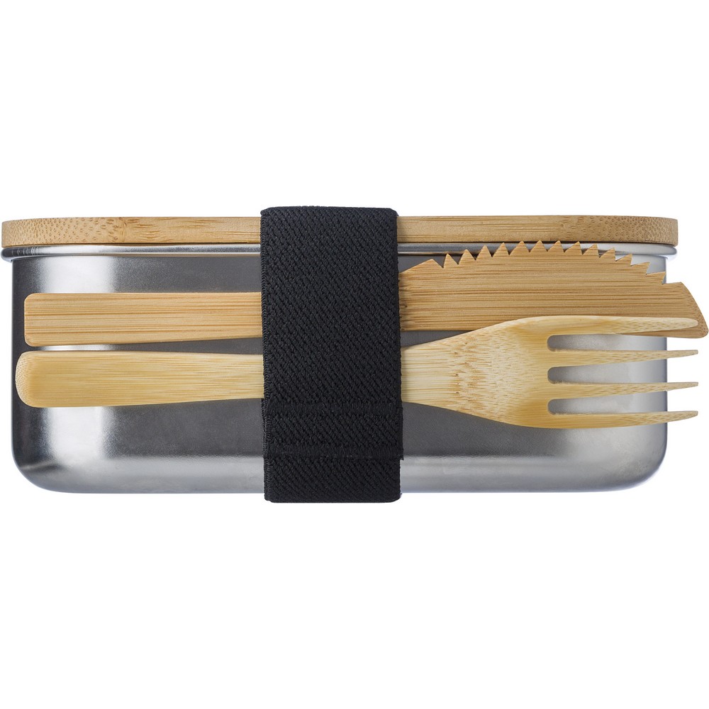 Lunchbox 600 ml in Braun, Ansicht 3