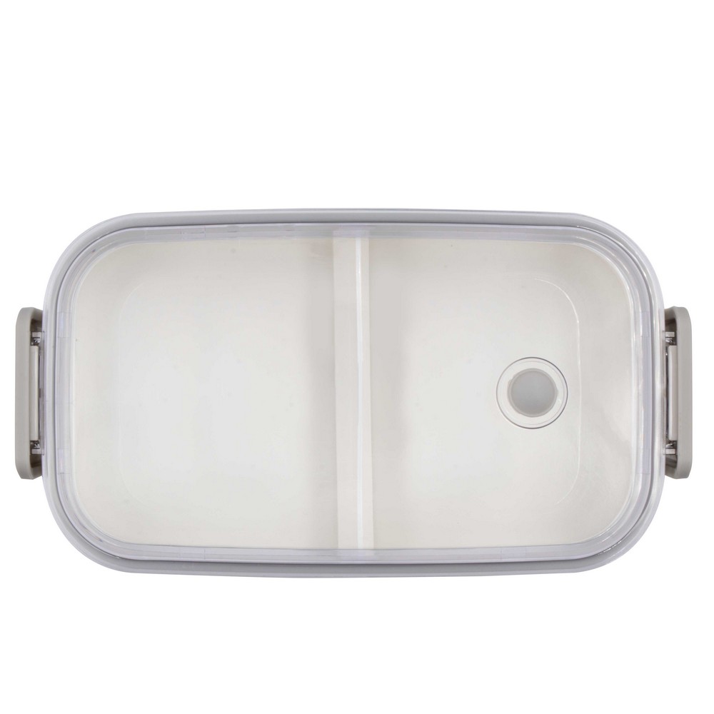 Lunchboxen 2 Stück, 2x700 ml, Besteck | Cash in Weiß, Ansicht 10