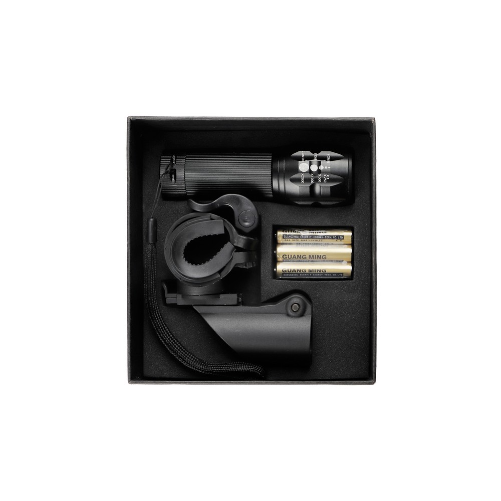 Air Gifts Taschenlampe 1 CREE LED, Fahrradlampe | Cynthia in Schwarz, Ansicht 7