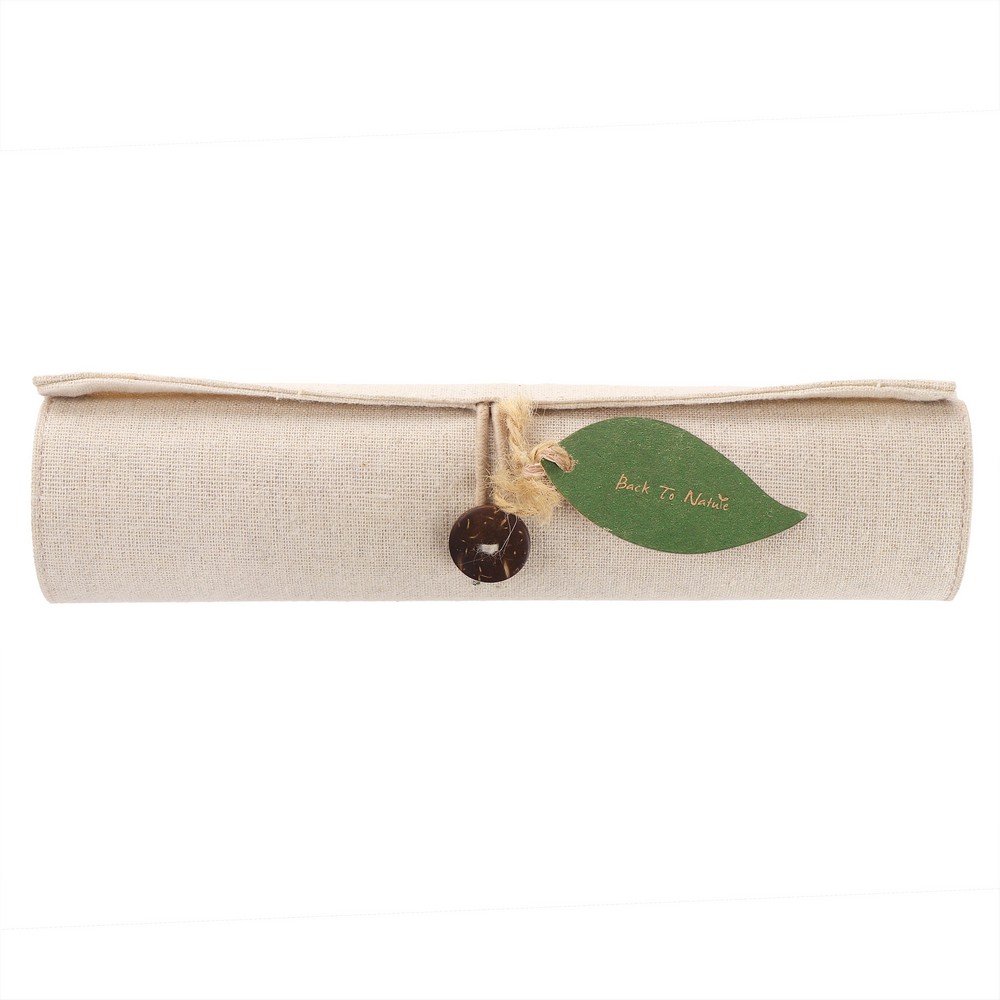 Schulset, Federtasche, 12 Stifte, Lineal, Radiergummi und Anspitzer | Kaleb in Beige, Ansicht 6