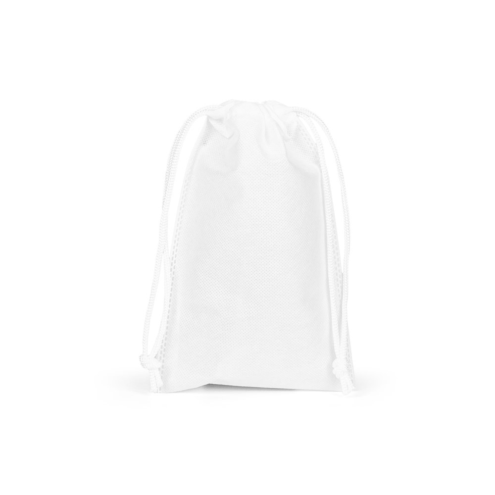 Kleiner Geschenkbeutel aus Vliesstoff (60 g/m²) | Gift Bag S – Weiß