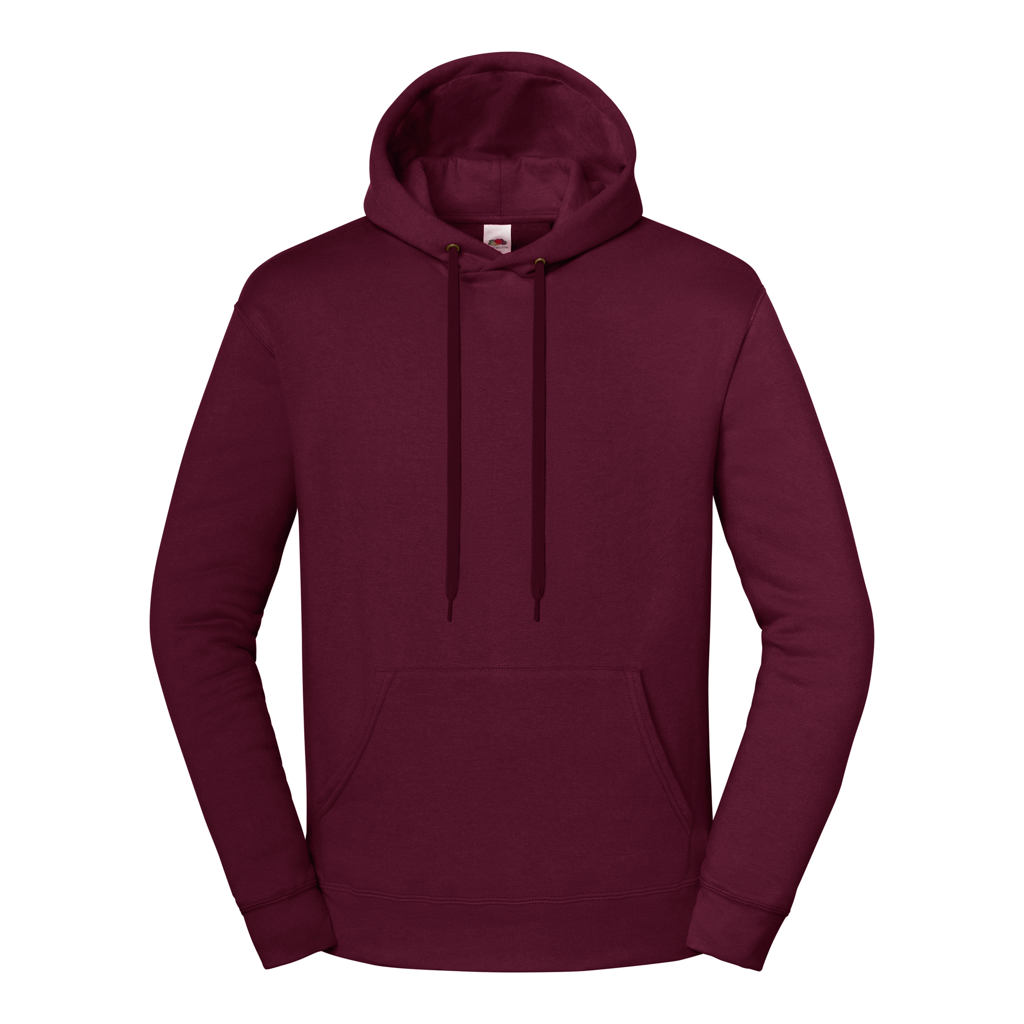 Fruit of the Loom Iconic Premium Kapuzen Sweat in Burgund