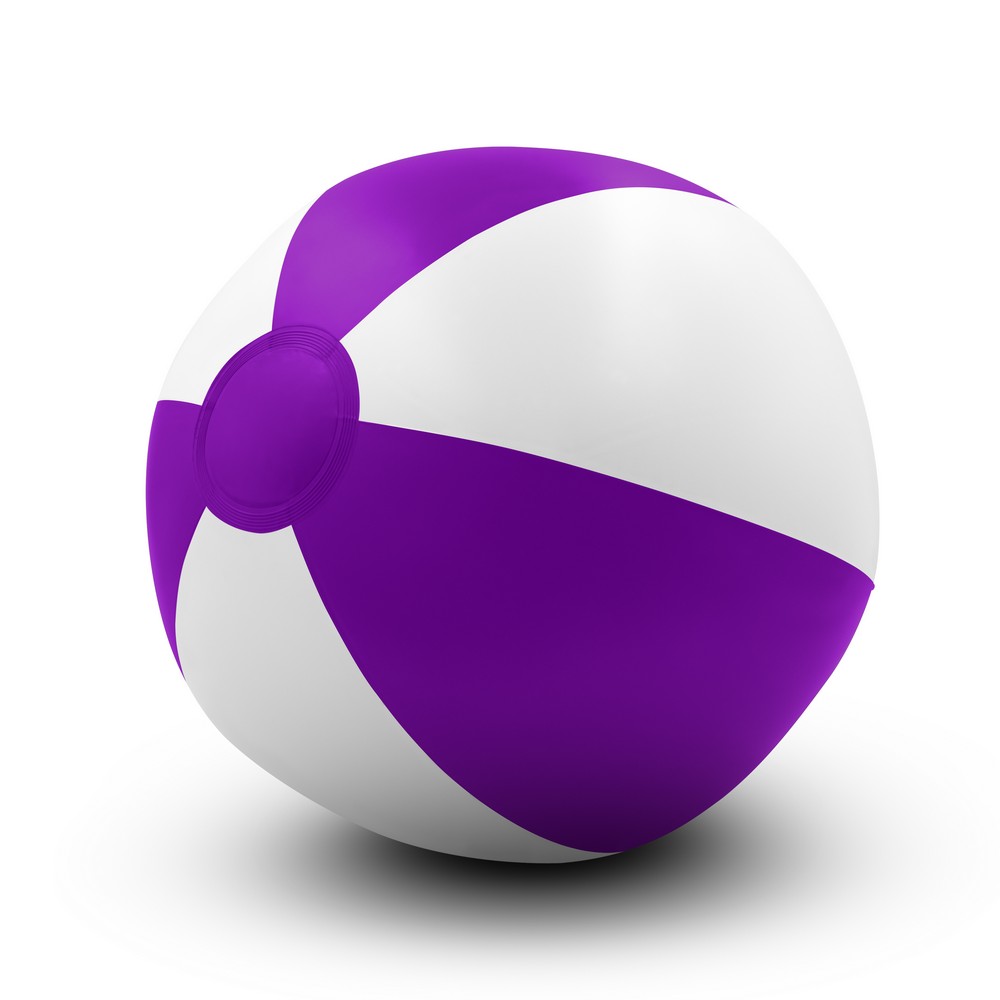 Strandball, aufblasbar in Violett, Ansicht 4
