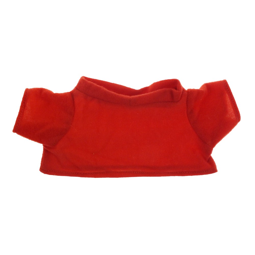 Teddybär mit T-Shirt | Josh White in Weiß-rot, Ansicht 4
