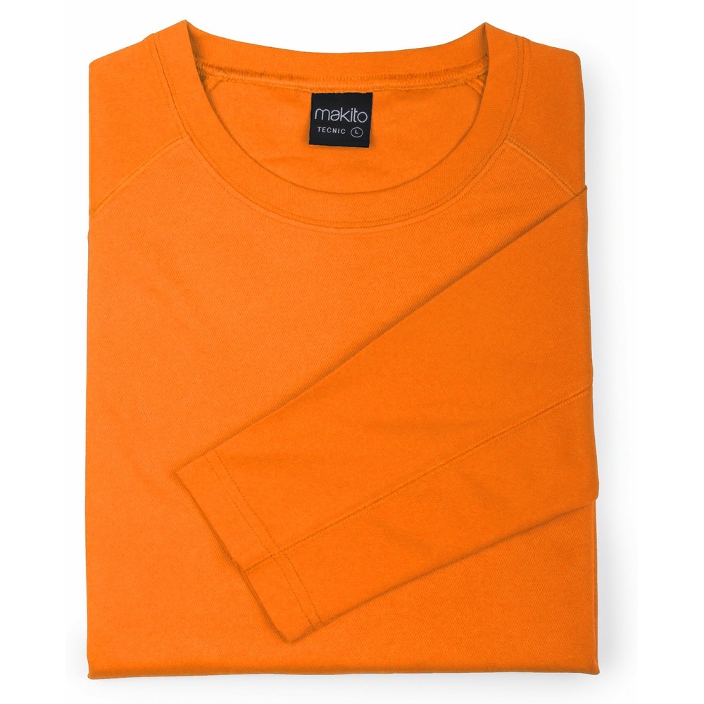 Langärmeliges Hemd in Orange