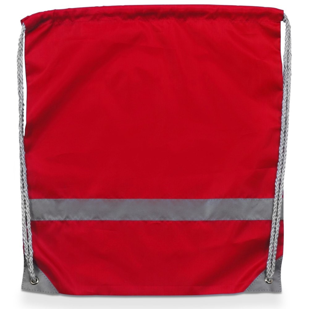 Beutel mit Kordel in Rot, Ansicht 4