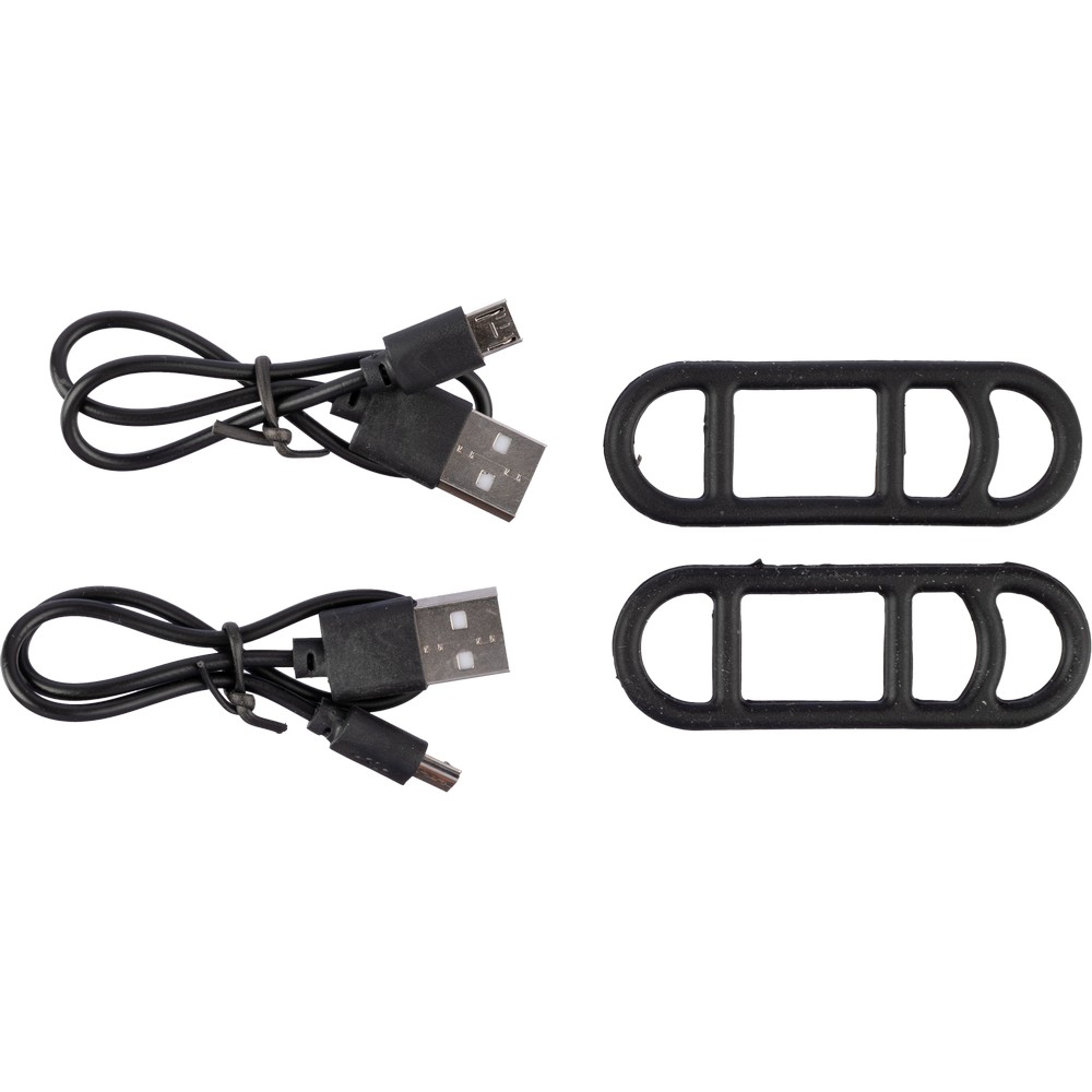 Set von Fahrradlampen in Neutral, Ansicht 3