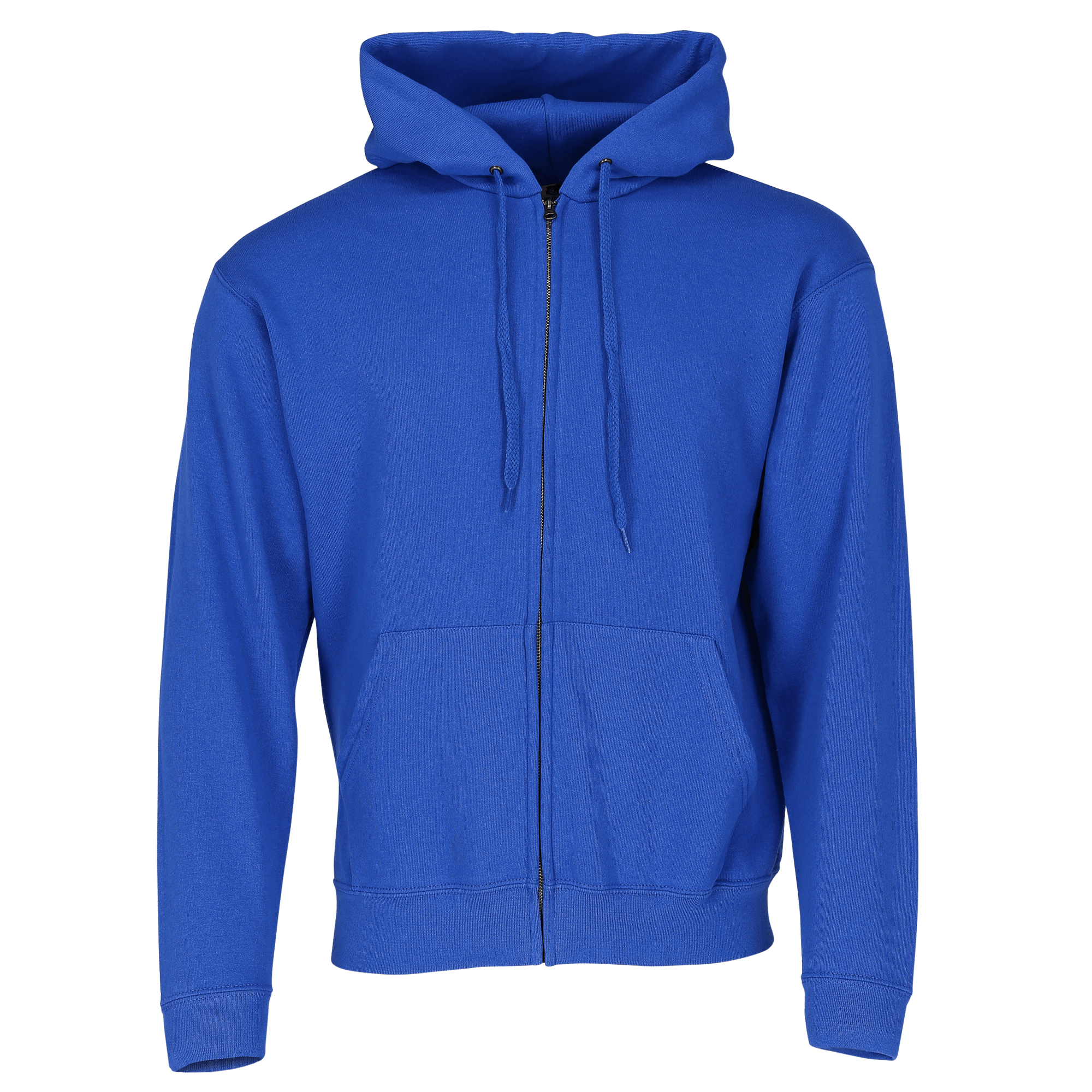 Fruit of the Loom Classic Hooded Sweat Jacket in Royal