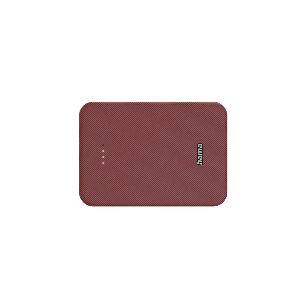 Powerbank 10000 mAh Hama Power Pack in Rot, Ansicht 12