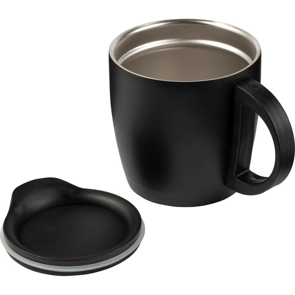 Reisebecher 350 ml in Schwarz, Ansicht 3