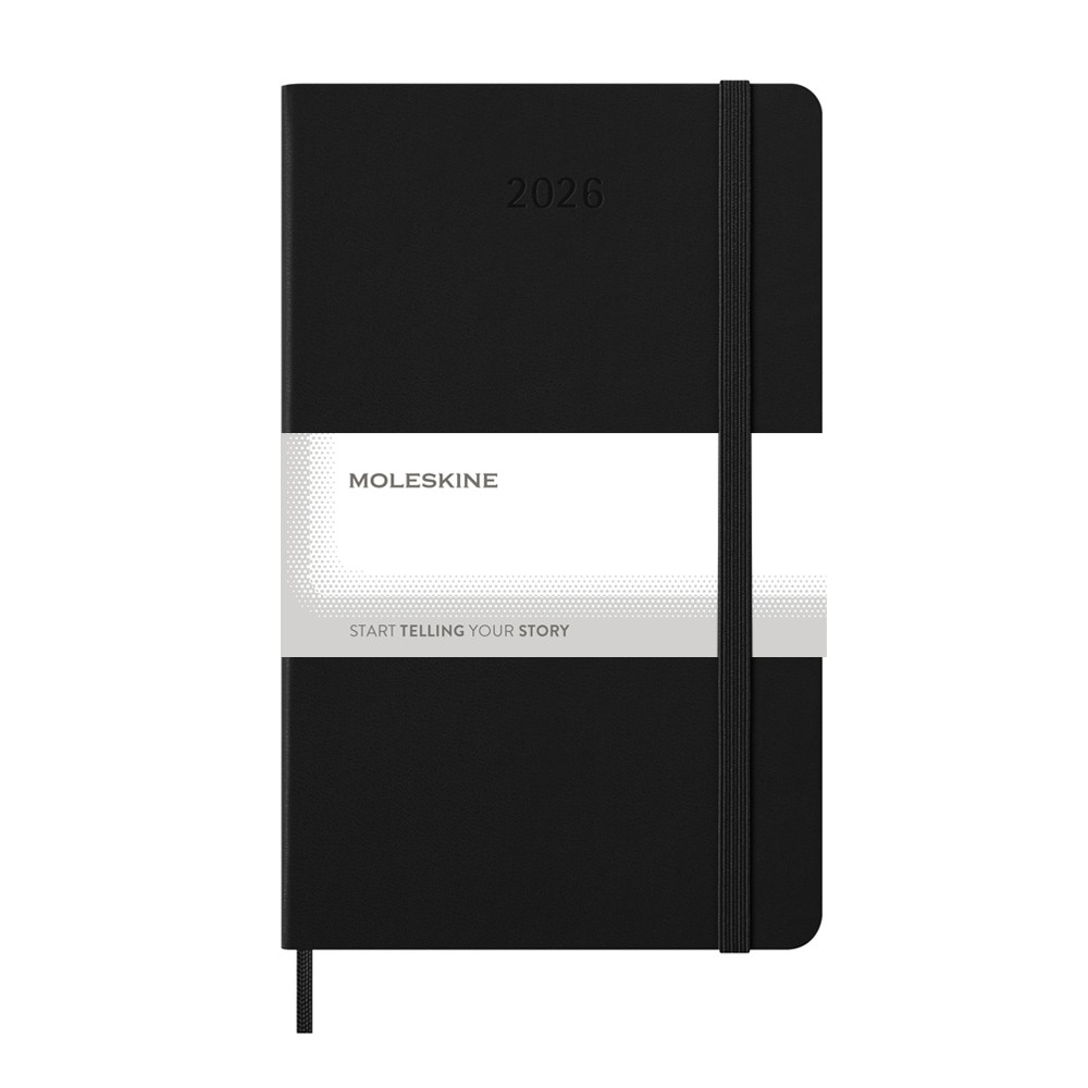 MOLESKINE Tageskalender in Schwarz, Ansicht 2