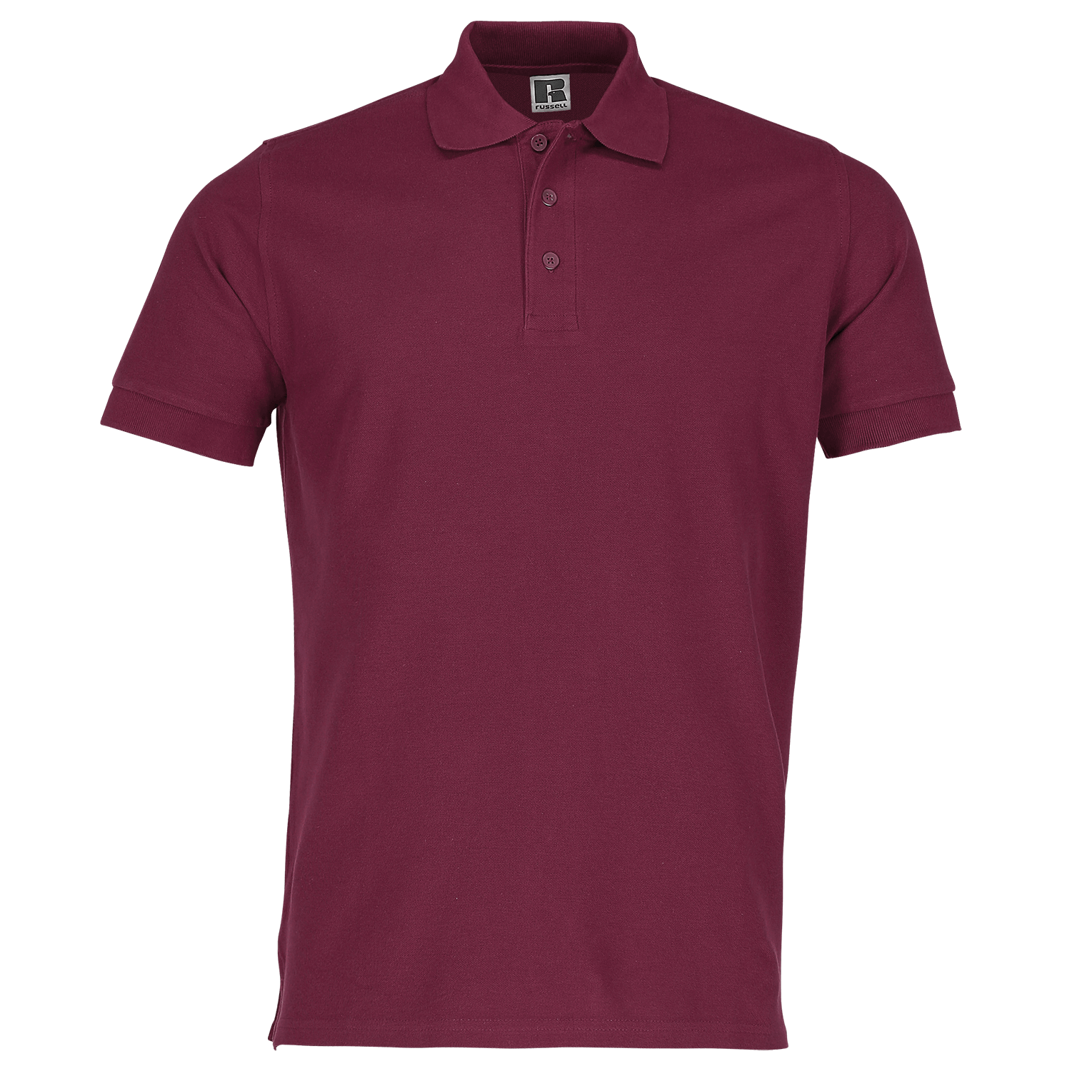 Russell Ultimate Polo in Burgund
