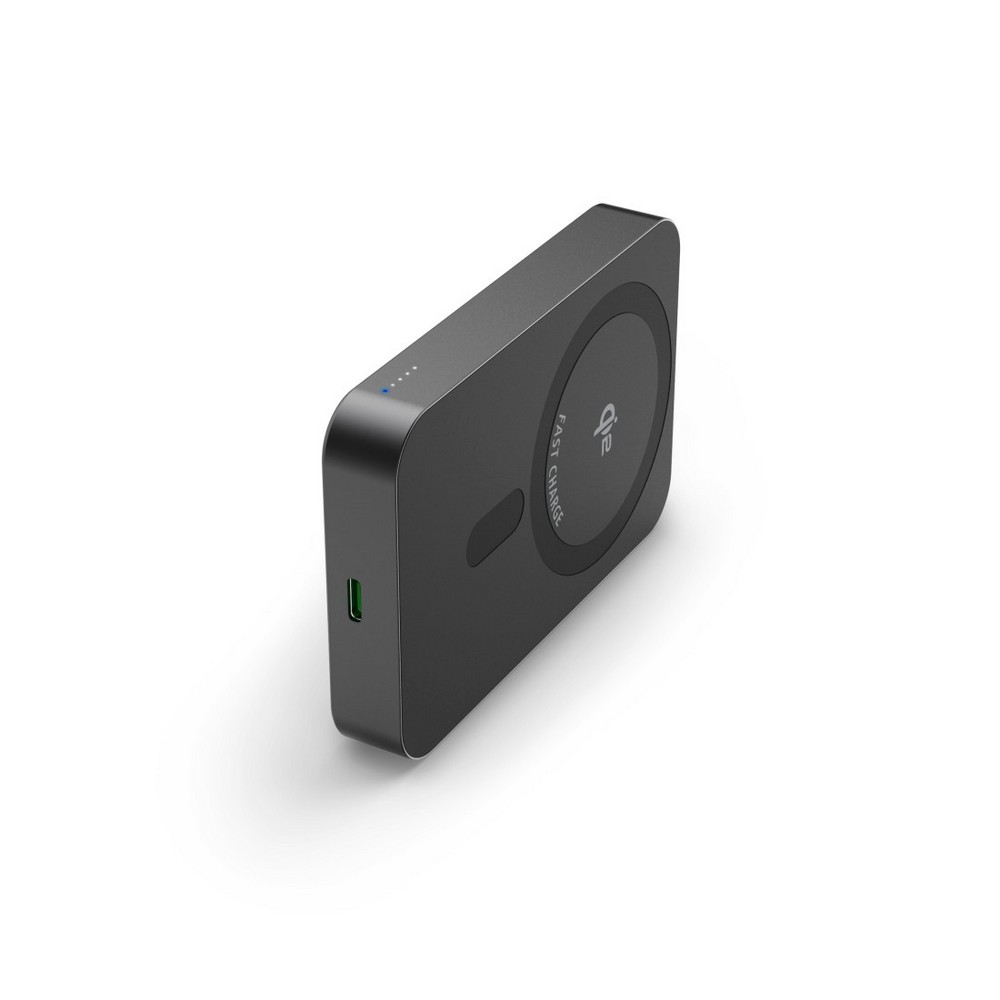 Magnetische Powerbank 10000 mAh Hama in Schwarz