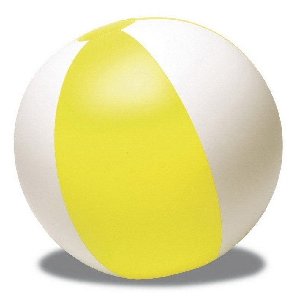 Strandball, aufblasbar in Gelb