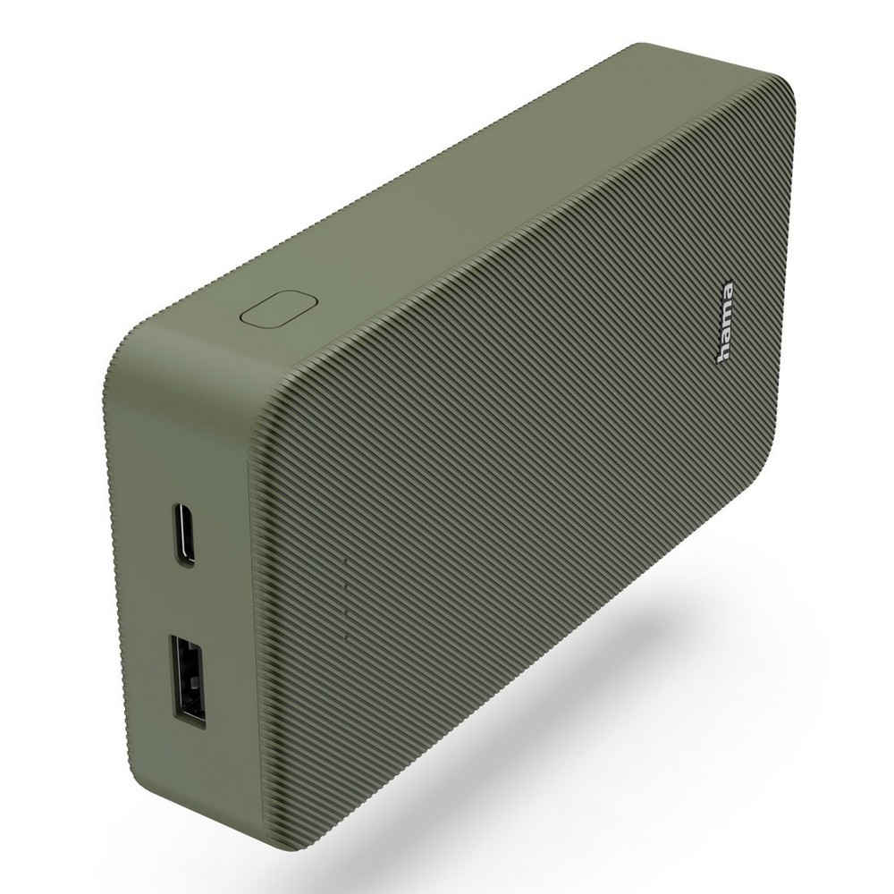Powerbank 20000 mAh Hama Power Pack in Grün, Ansicht 3