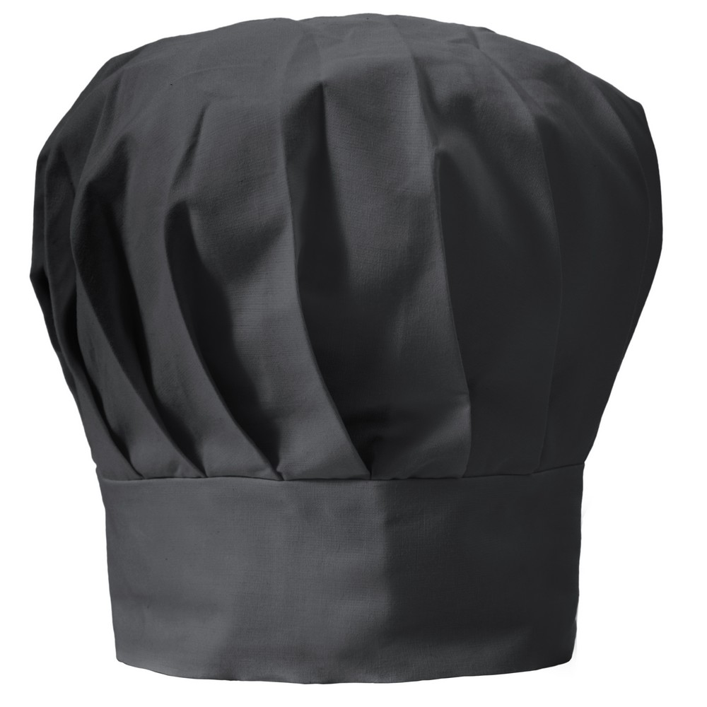 Koch-Mütze in Schwarz