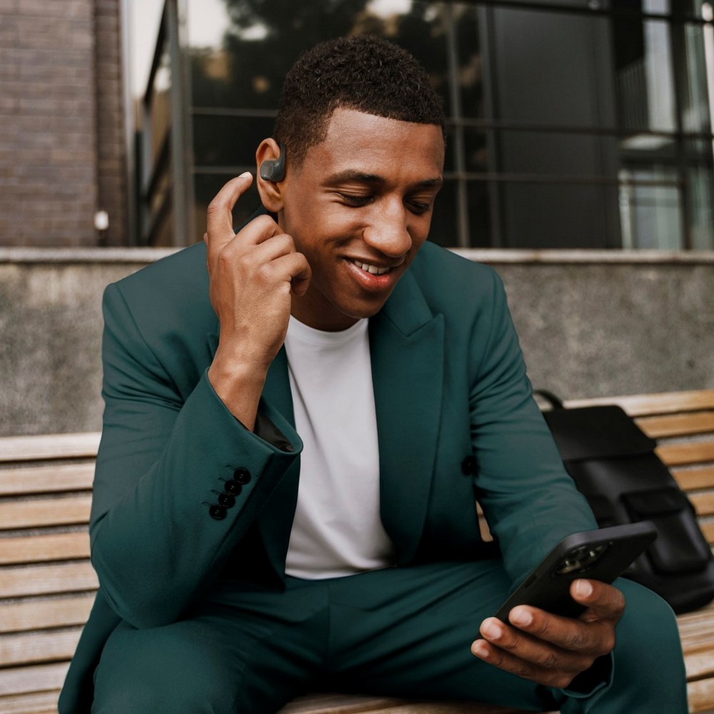 Kabellose Kopfhörer Hama Spirit Open in Schwarz, Ansicht 13