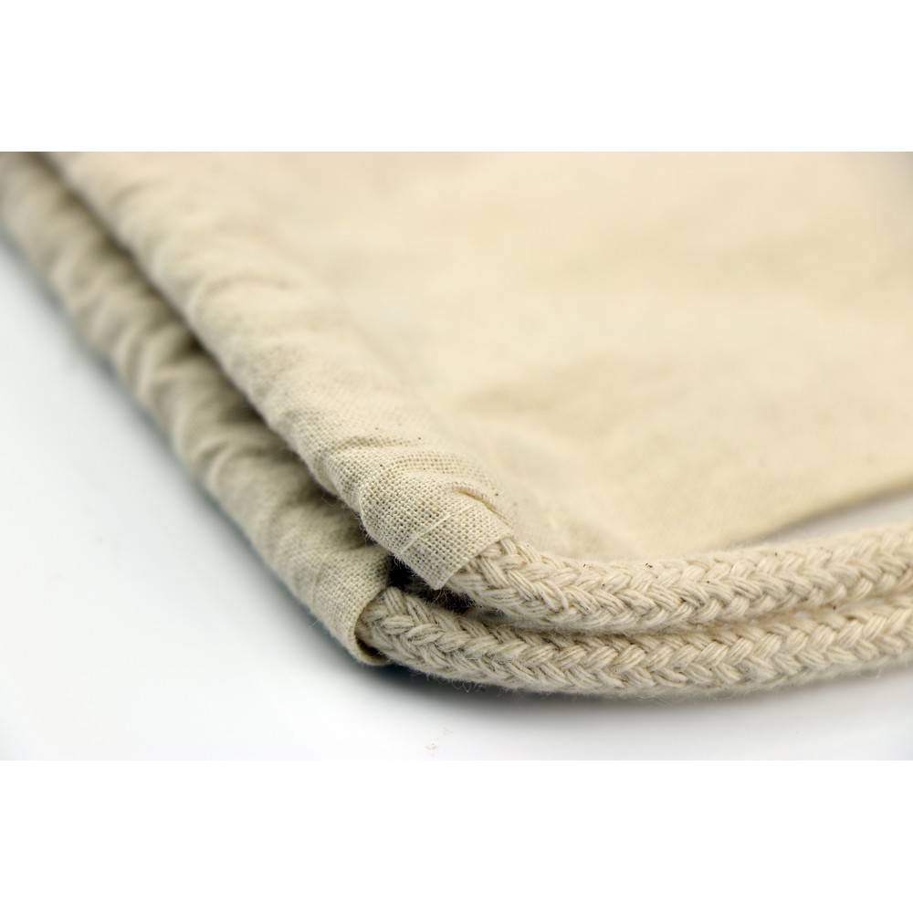 B'RIGHT Beutel mit Kordel aus organischer Baumwolle | Meredith in Beige, Ansicht 8