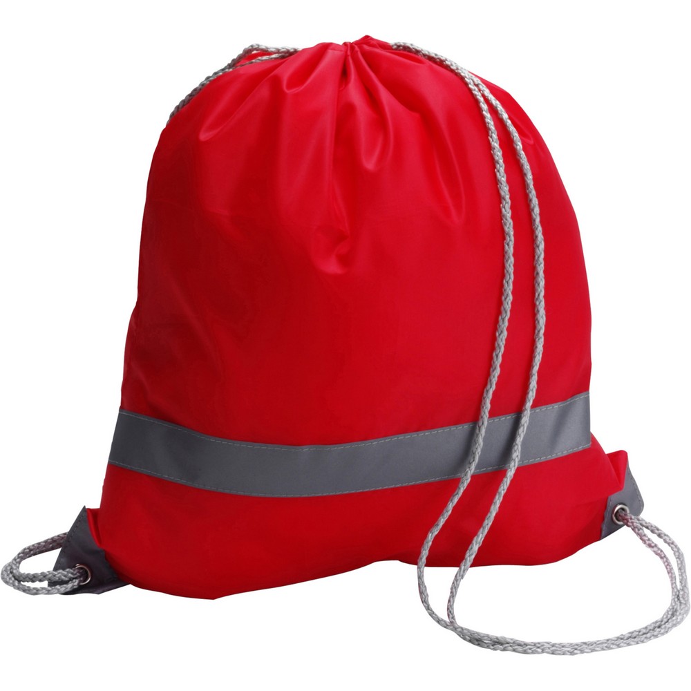 Beutel mit Kordel in Rot
