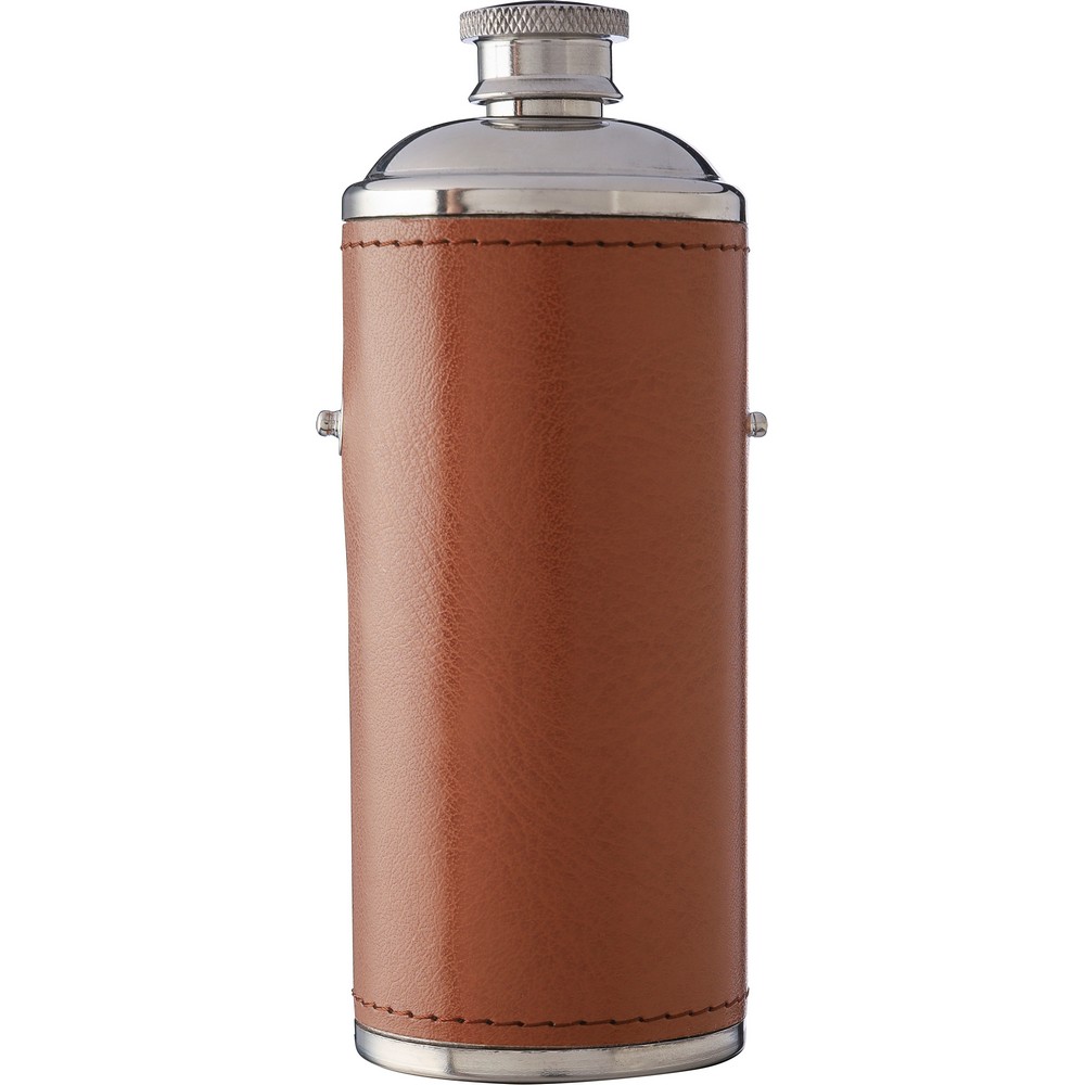 Flachmann 230 ml in Braun, Ansicht 3