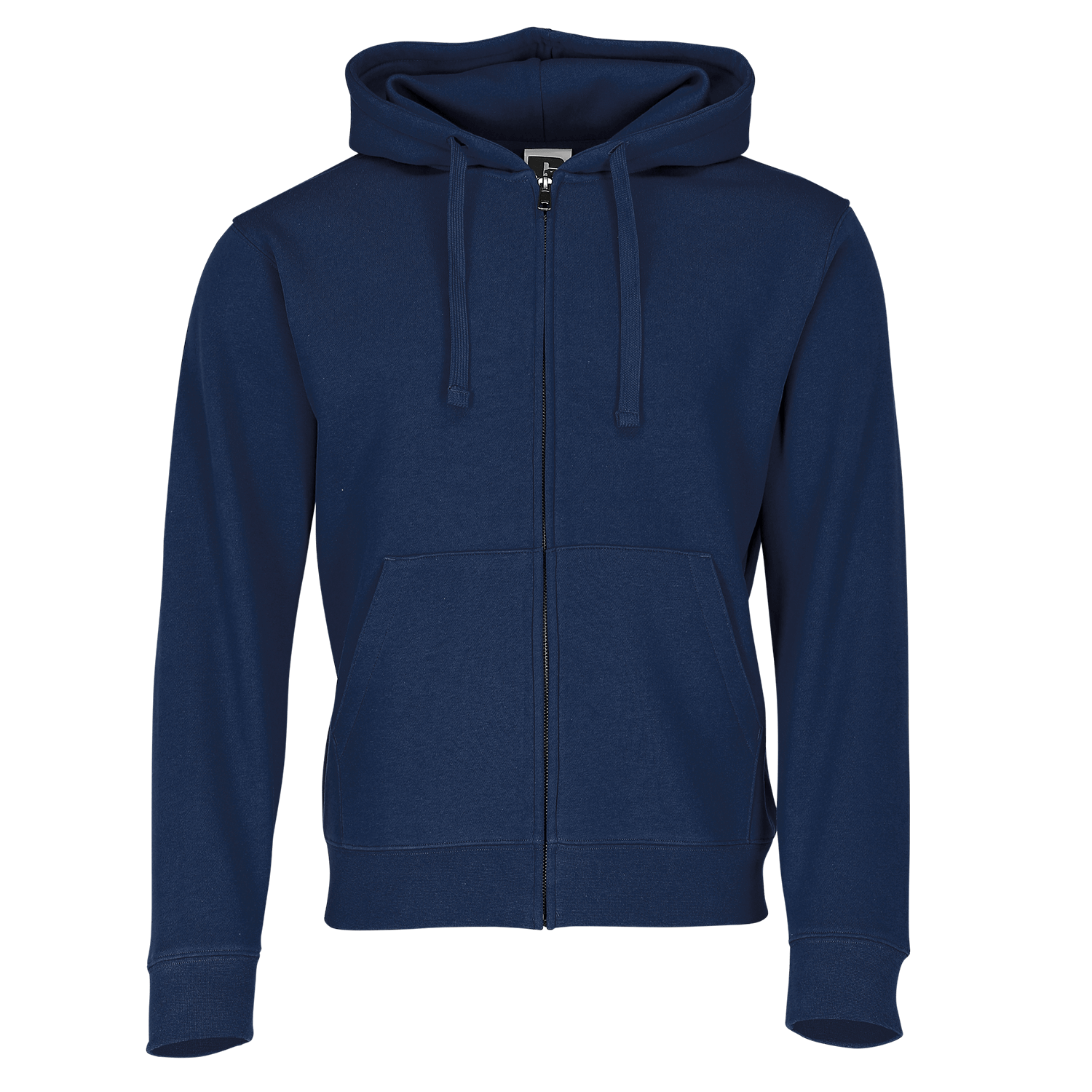 Russell Authentic Zipped Hood Jacket in French Navy