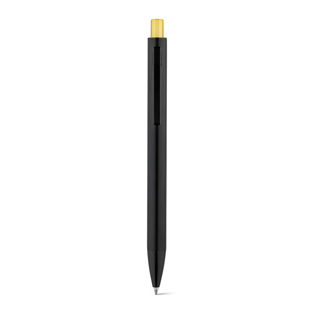 Aluminium-Kugelschreiber mit mattem Finish | Joan – Gold, Ansicht 2