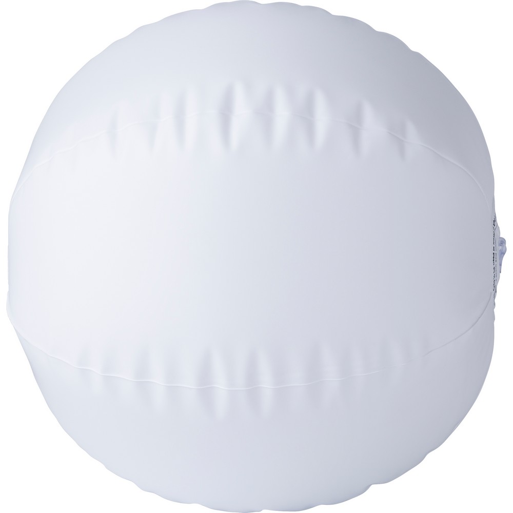 Strandball, aufblasbar in Weiß, Ansicht 2