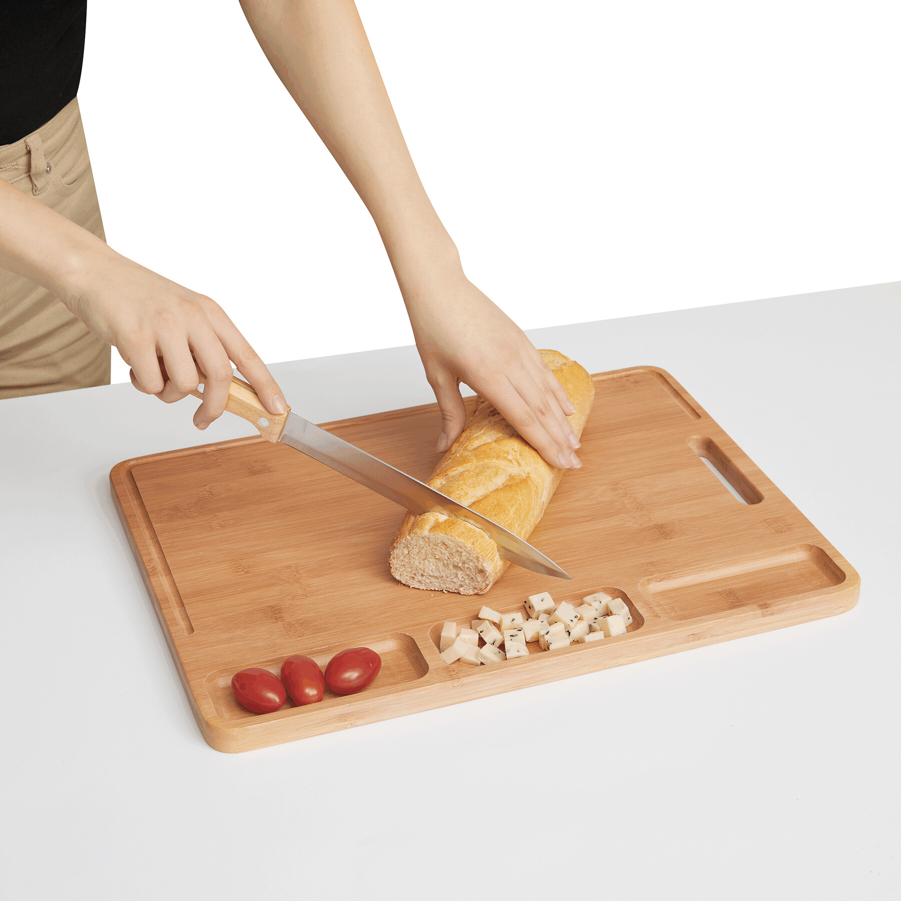 Großes Schneidebrett | Bamboo Serving