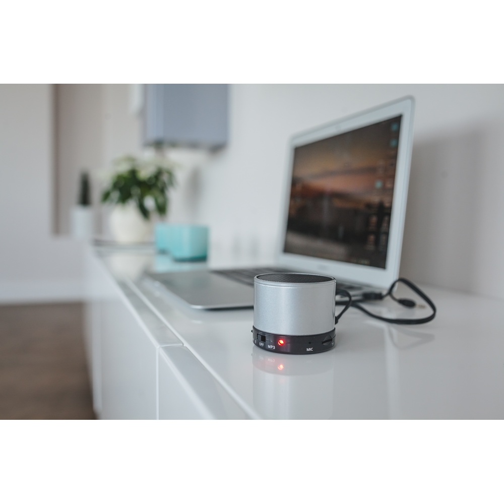 Wireless Lautsprecher 3W, Radio | Rebecca in Silber, Ansicht 2