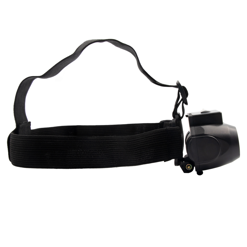Stirnlampe mit LED und COB-Licht | Chad in Schwarz, Ansicht 6