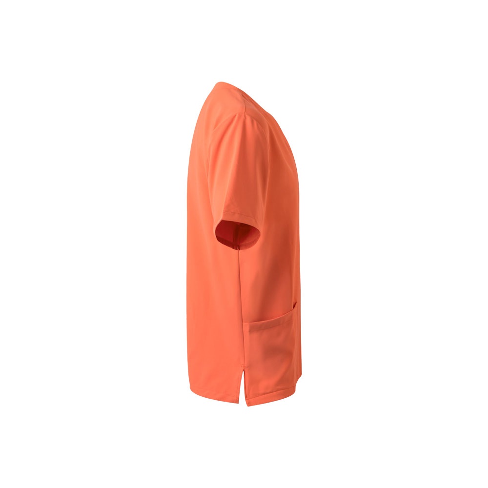 Kurzarm-Tunika (140 g/m²), aus 100 % Mikrofaser | VL Flora – Orange, Ansicht 3