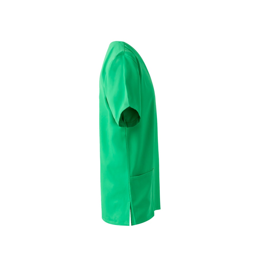 Kurzarm-Tunika (140 g/m²), aus 100 % Mikrofaser | VL Flora – Grün, Ansicht 4