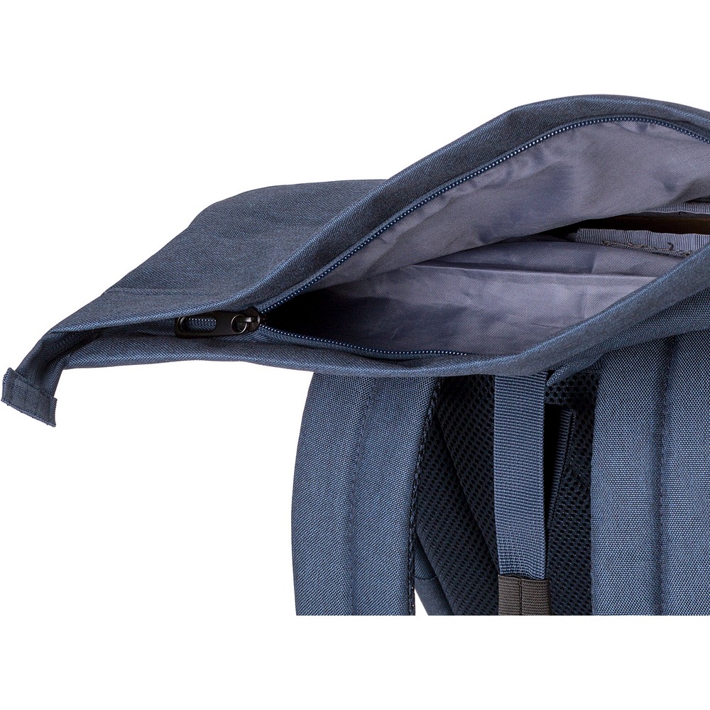 Aufrollbarer Rucksack in Dunkelblau, Ansicht 7