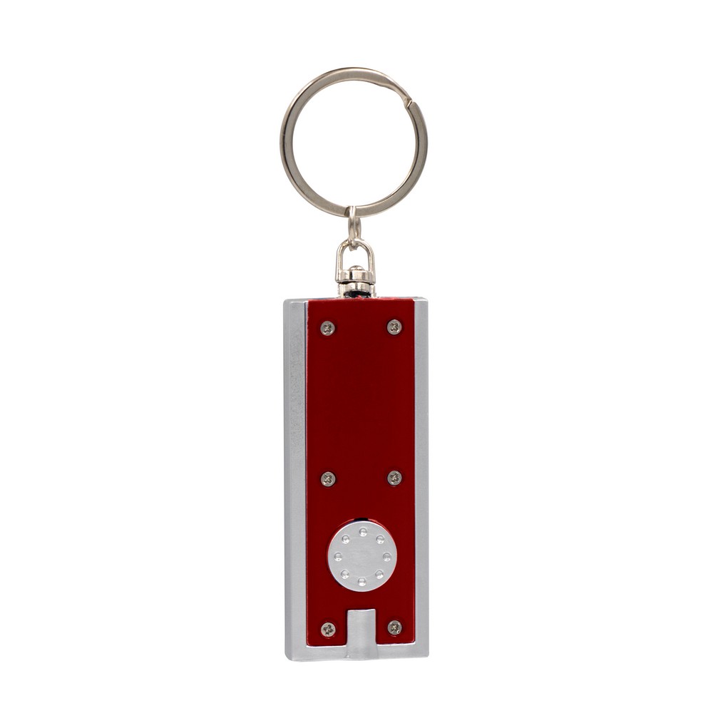 Schlüsselanhänger, 1 LED-Lampe | Jesse in Rot, Ansicht 3