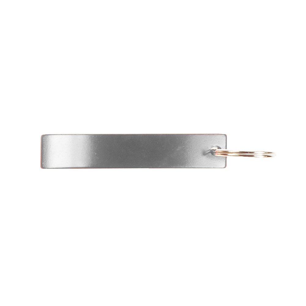Schlüsselanhänger, Flaschenöffner | Cleo in Silber, Ansicht 2