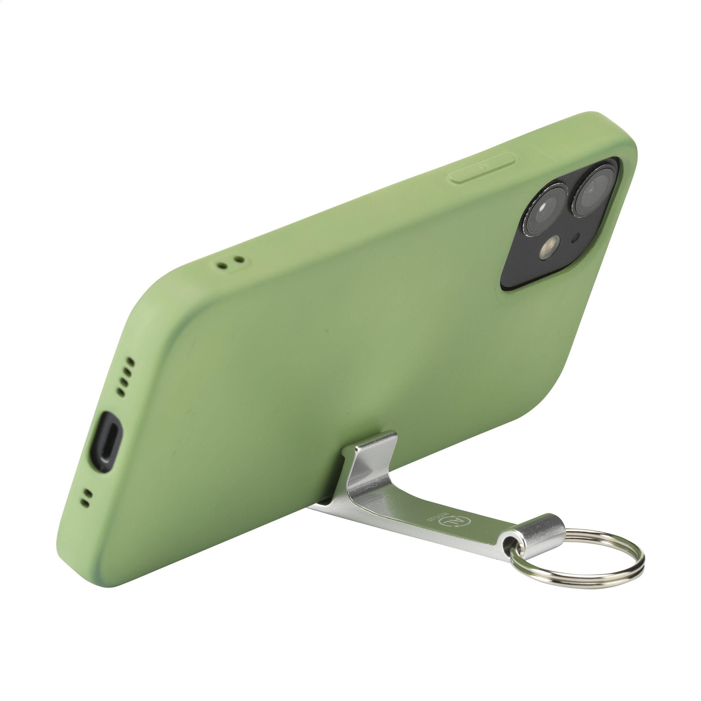 Alu Opener Phone Stand GRS Recycled Schlüsselanhänger