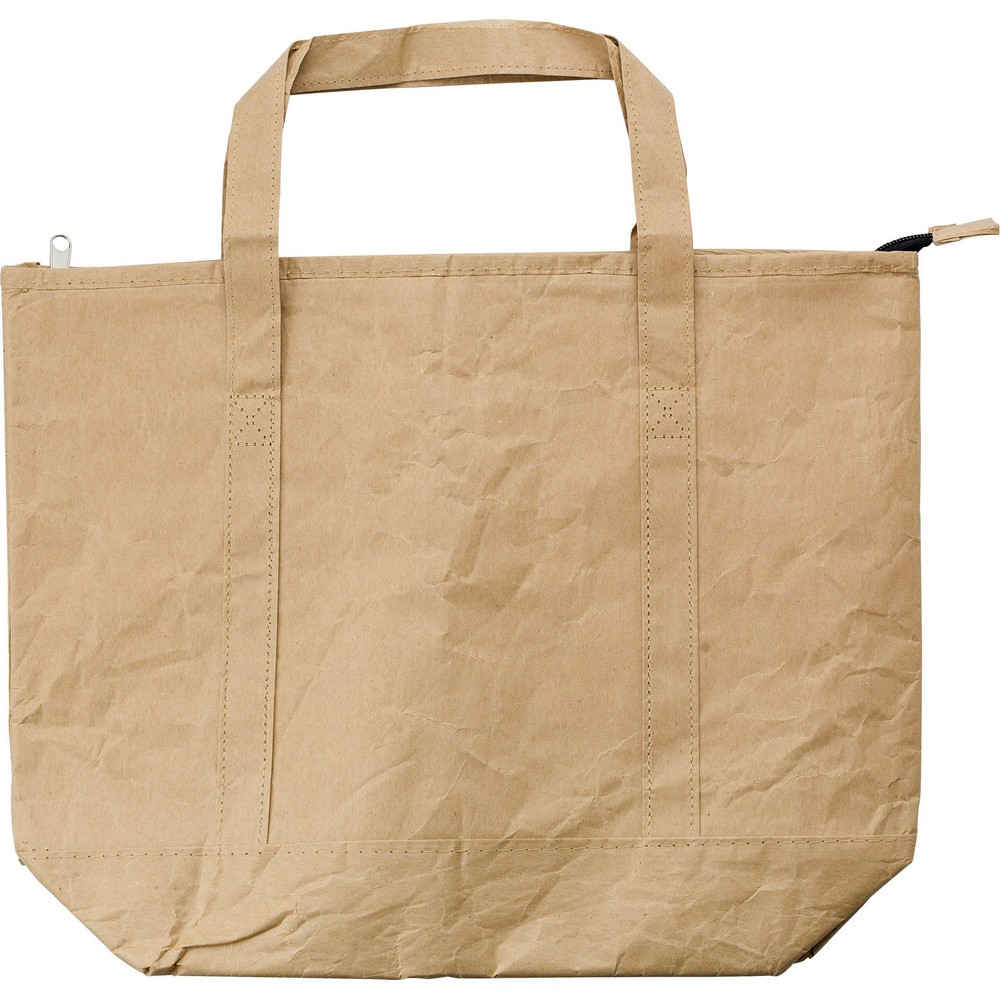 Papier-Kühltasche, laminiert in Braun, Ansicht 10