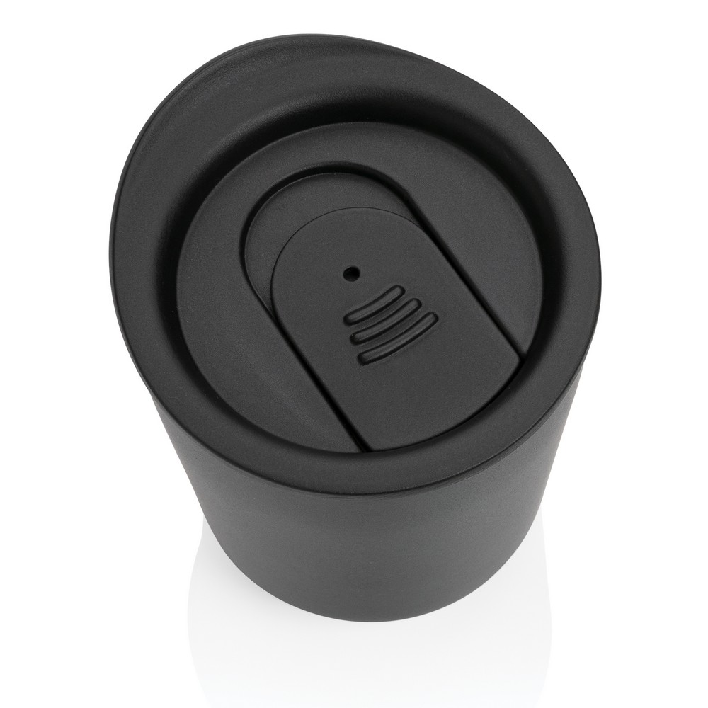 Antibakterieller Thermobecher 250 ml in Schwarz, Ansicht 5