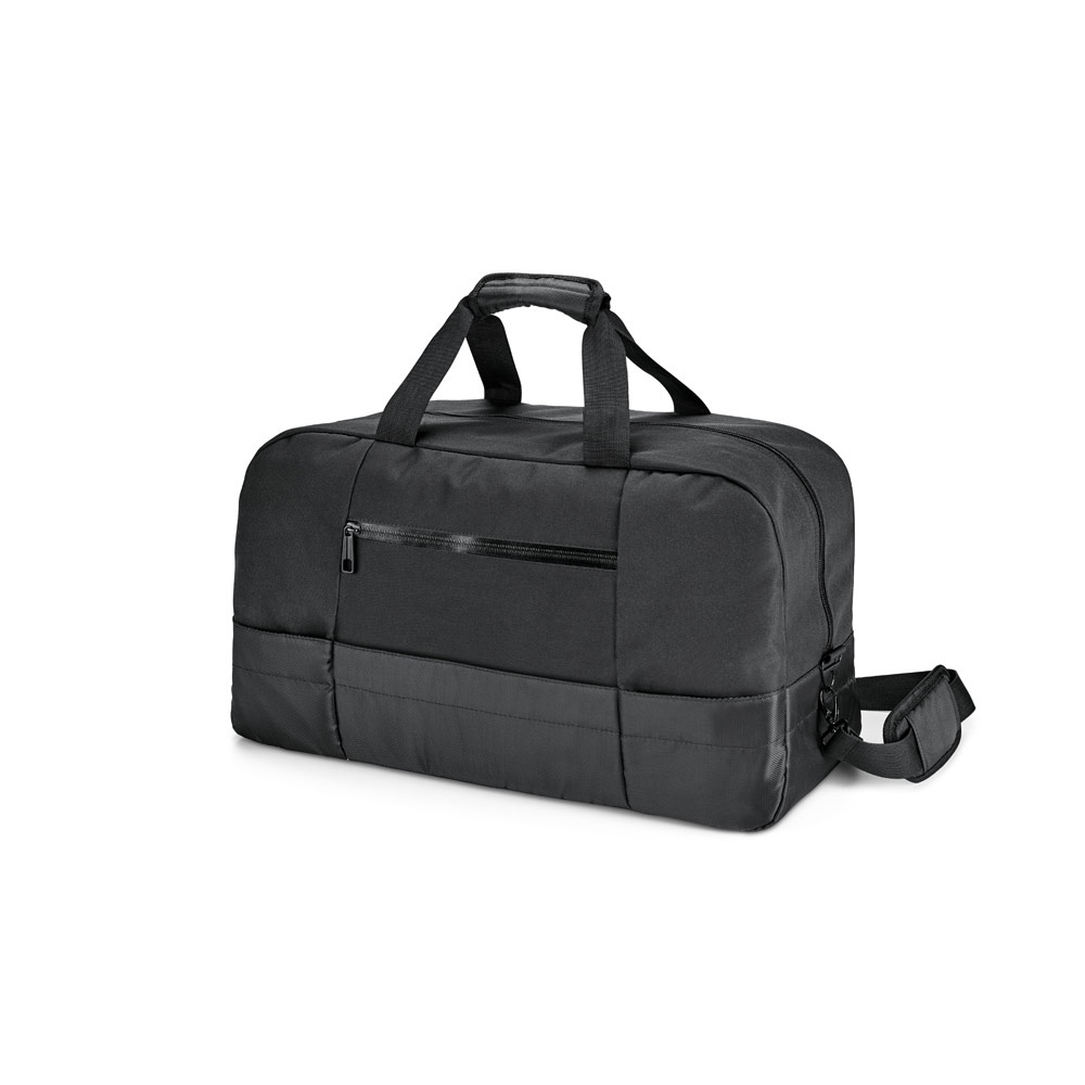Business Sporttasche aus 840D-Jacquard und 300D Polyester | Zippers Sport – Schwarz
