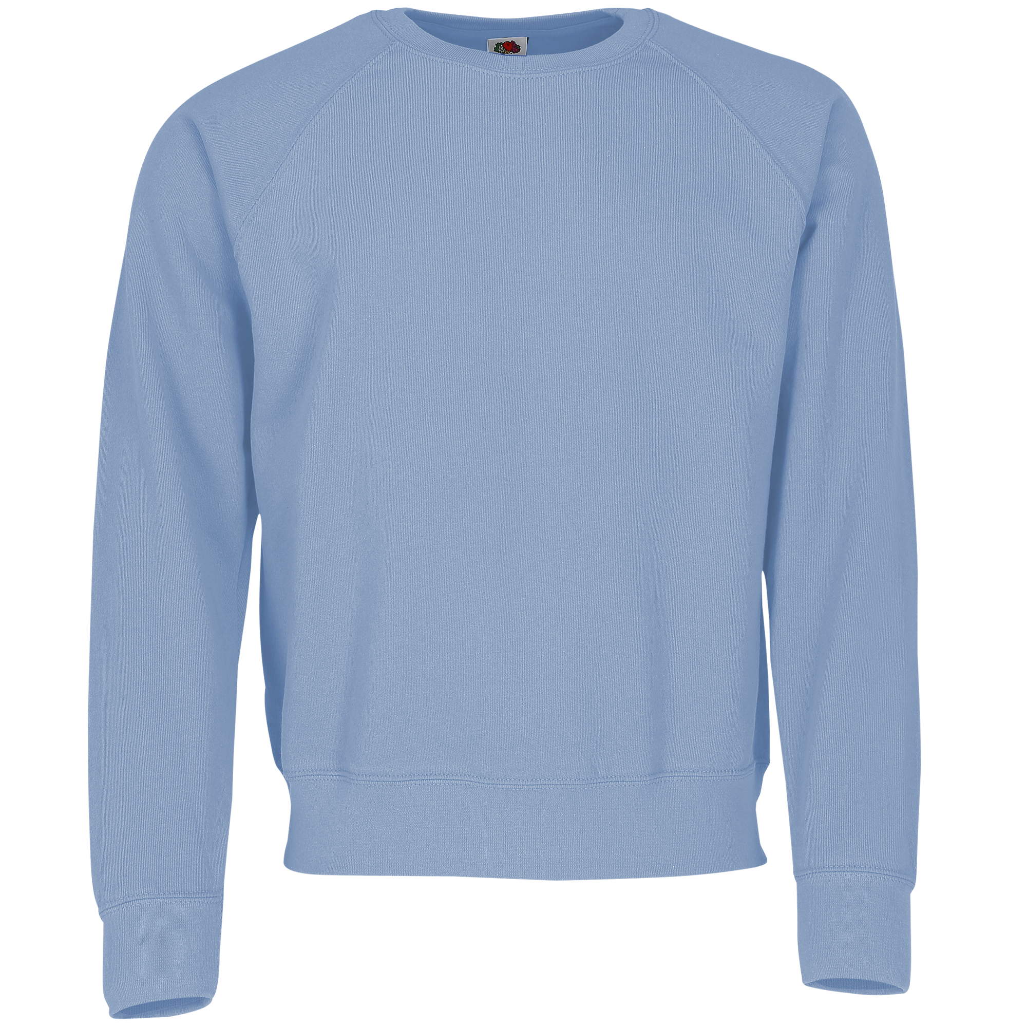 Fruit of the Loom Classic Raglan Sweat in Mineral Blue