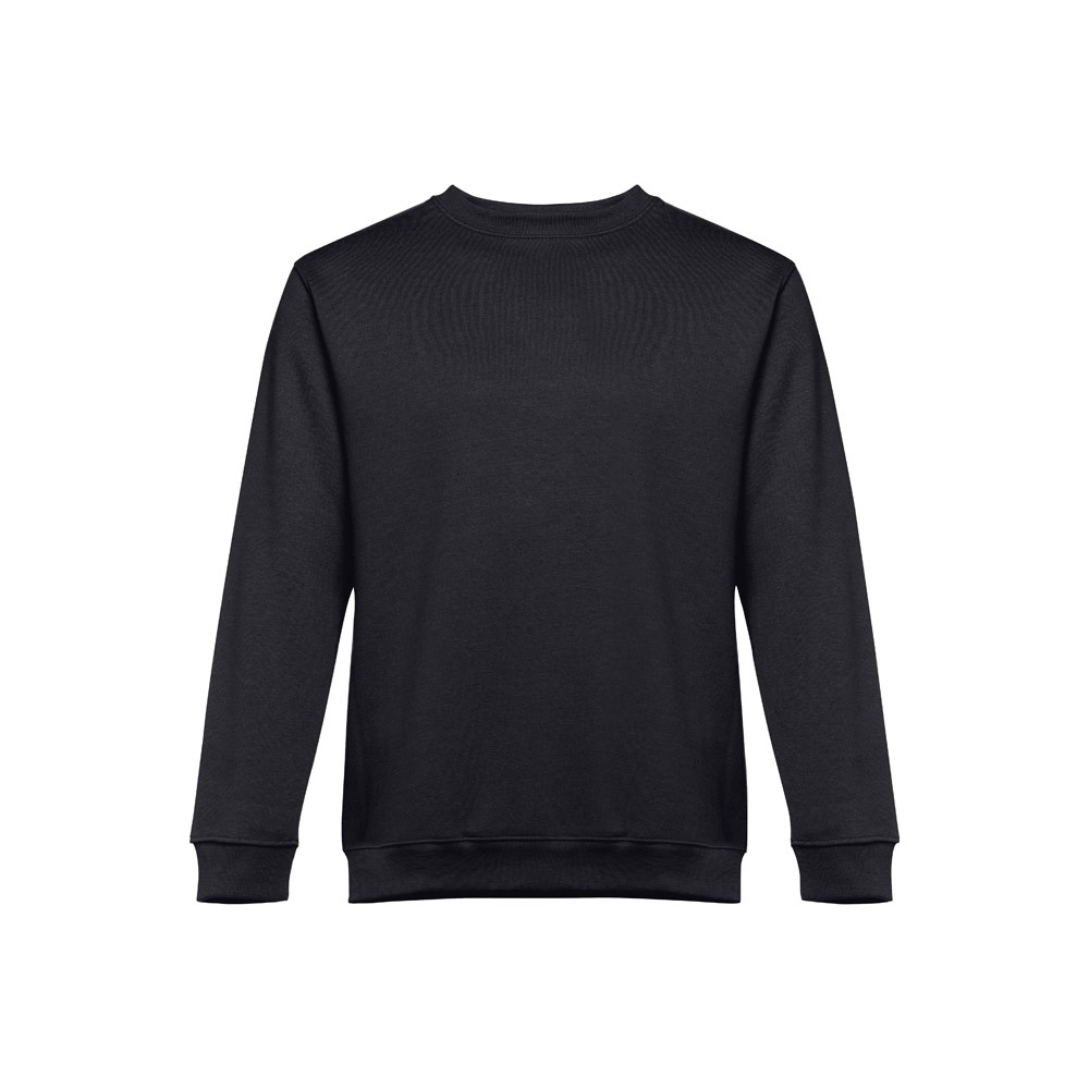 Sweatshirt (unisex) aus Baumwolle und Polyester | THC Delta II – Schwarz, Ansicht 4