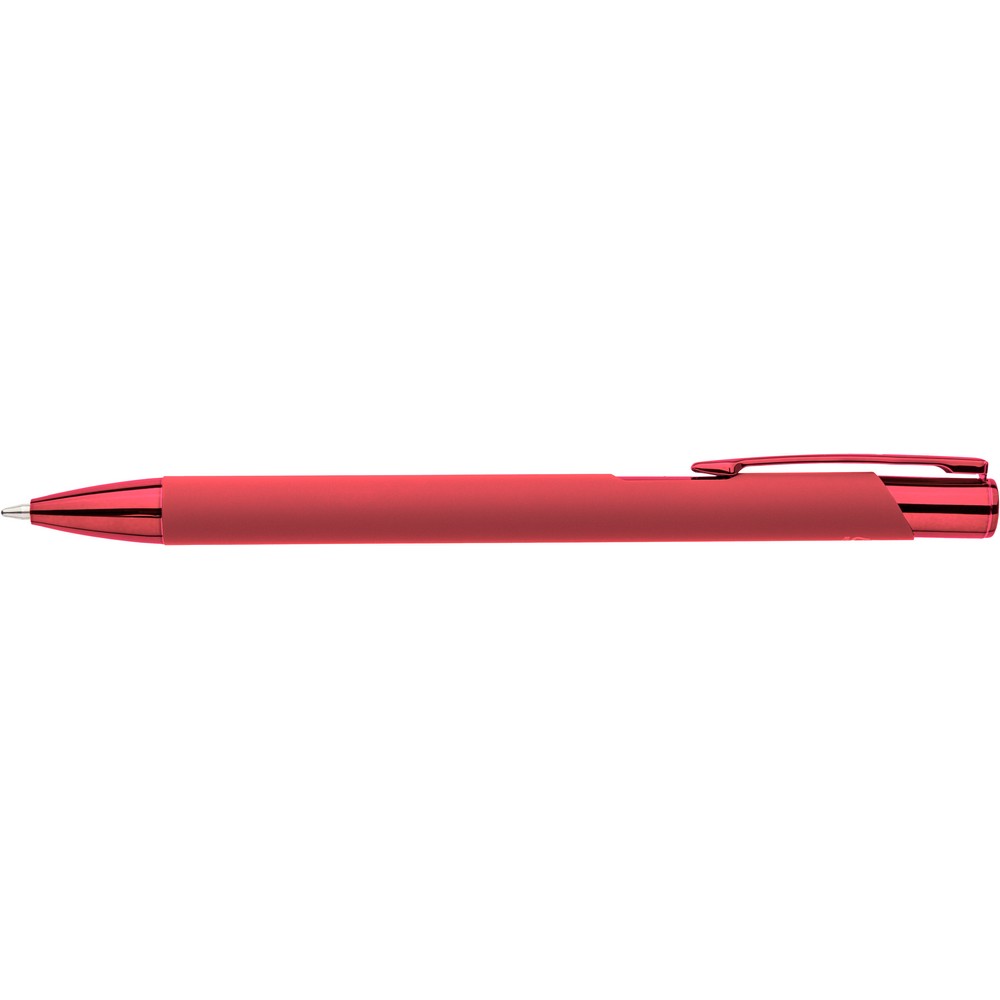 Kugelschreiber aus recyceltem Material in 8 Farben – VB130 in rot, Ansicht 4