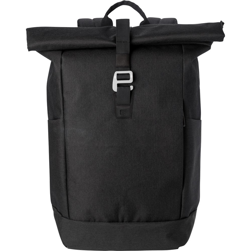 Aufrollbarer Rucksack in Schwarz